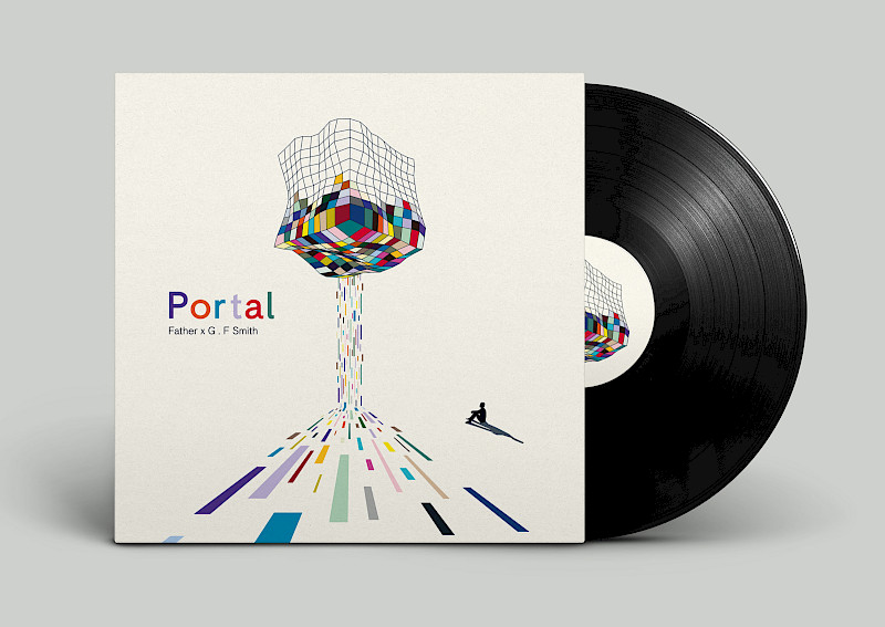 Portal record sleeve project for G.F Smith Portal record sleeve project for G.F Smith
