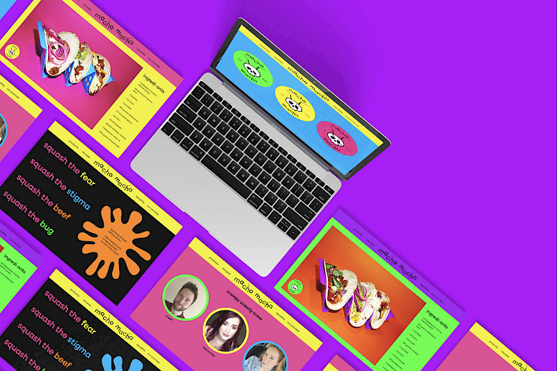 Website for Macho Macha hot sauce Website for Macho Macha hot sauce