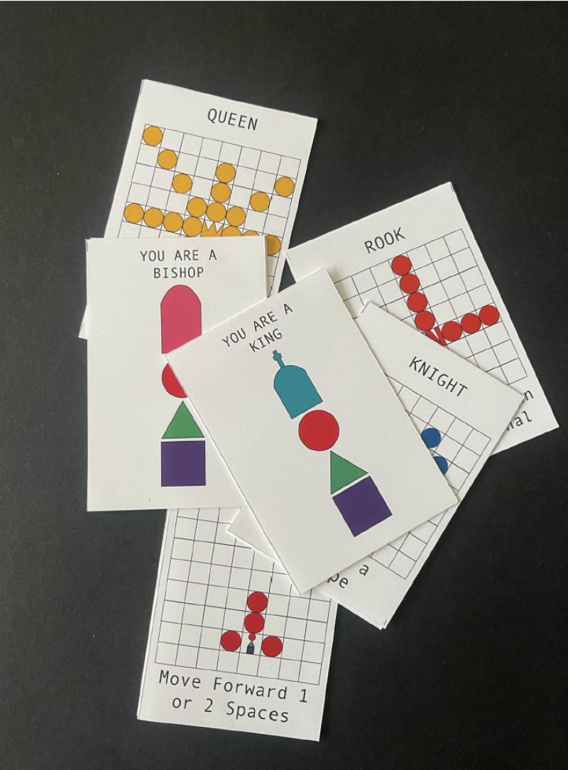 MOVE Museum set of cards used to randomly decide which chess piece you should be, if you can’t use the MOVE Museum app, taking the personality quiz to choose your piece based on your answers. MOVE Museum set of cards used to randomly decide which chess piece you should be, if you can’t use the MOVE Museum app, taking the personality quiz to choose your piece based on your answers.