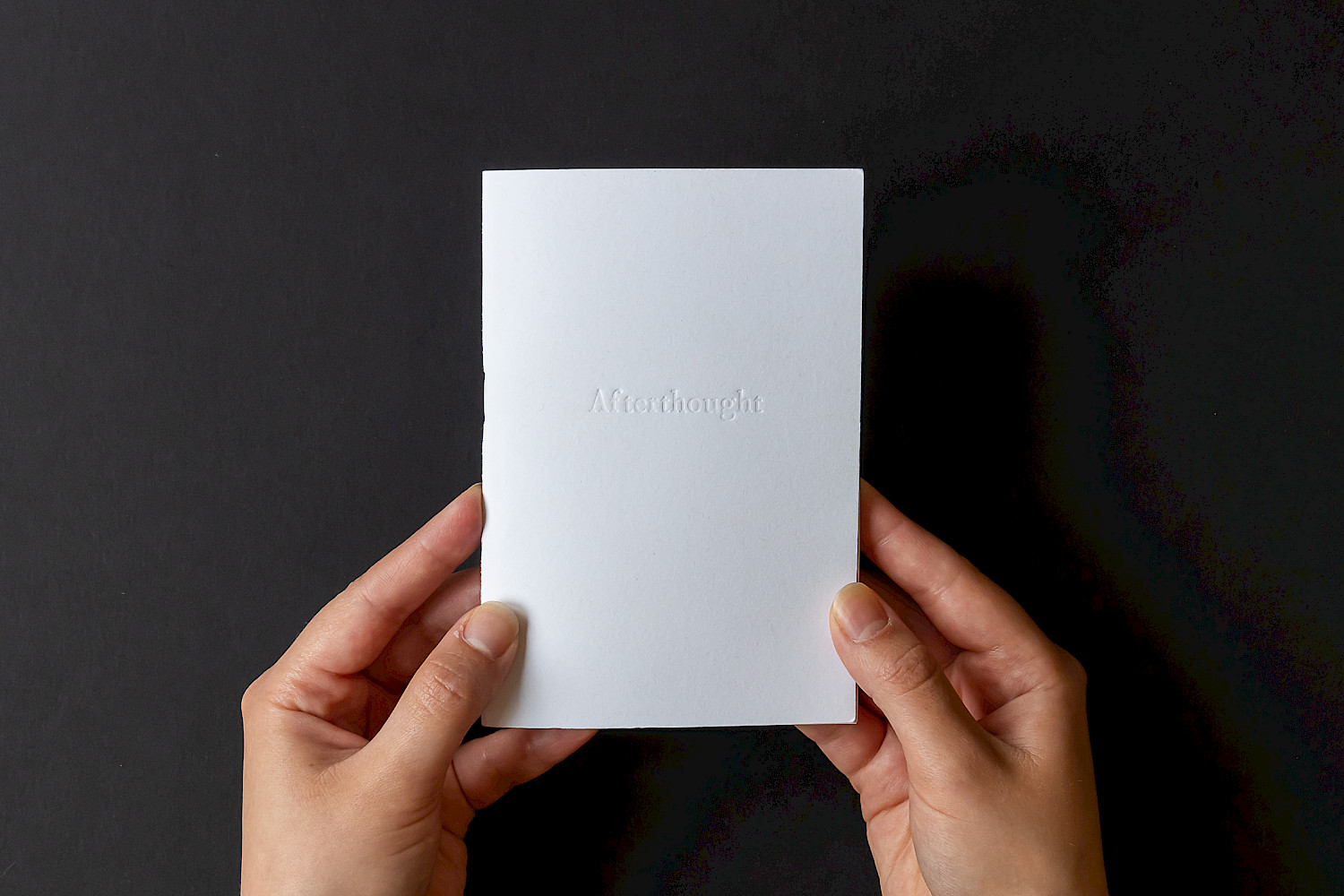 ‘Afterthought’ is a book which aims is to highlight the problems surrounding data biases and algorithms. The gender data gap refers to the lack of adequate and accurate data on women. This effects their experiences, needs and contributions to society in a variety of fields such as healthcare, education, economics, and politics. The root cause of this is bad data collection. ‘Afterthought’ points out the nonsensical and sometimes dangerous ways that women are affected in their daily lives. The publication uses statistics detailed in the book ‘Invisible Women’ by Caroline Criado-Perez that outline these failures in societal systems. ‘Afterthought’ is A5 size and Risograph printed. Its small size and minimal shelf presence is used to reflect the feelings of being forgotten and disregarded or – an afterthought. ‘Afterthought’ is a book which aims is to highlight the problems surrounding data biases and algorithms. The gender data gap refers to the lack of adequate and accurate data on women. This effects their experiences, needs and contributions to society in a variety of fields such as healthcare, education, economics, and politics. The root cause of this is bad data collection. ‘Afterthought’ points out the nonsensical and sometimes dangerous ways that women are affected in their daily lives. The publication uses statistics detailed in the book ‘Invisible Women’ by Caroline Criado-Perez that outline these failures in societal systems. ‘Afterthought’ is A5 size and Risograph printed. Its small size and minimal shelf presence is used to reflect the feelings of being forgotten and disregarded or – an afterthought.