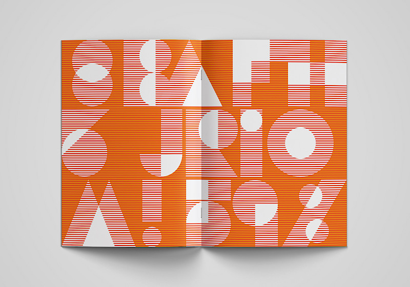 Dalton Maag's challenged us to design a typeface inspired by a buildings architecture of our choice, I decided on Farnsworth House, famous for its modernist architecture by Mies Van Der Rohe. Drawing from its transparent exterior and the era it represents, I crafted a typeface emphasising transparency and modernism. I used horizontal lines to represent transparency as they allow backgrounds to shine through the letters, when these transparent geometric shapes intersect they become solid black shapes. This design mirrors the architectural language of the Farnsworth House, embodying modernist aesthetics with a nod to its iconic structure. Dalton Maag's challenged us to design a typeface inspired by a buildings architecture of our choice, I decided on Farnsworth House, famous for its modernist architecture by Mies Van Der Rohe. Drawing from its transparent exterior and the era it represents, I crafted a typeface emphasising transparency and modernism. I used horizontal lines to represent transparency as they allow backgrounds to shine through the letters, when these transparent geometric shapes intersect they become solid black shapes. This design mirrors the architectural language of the Farnsworth House, embodying modernist aesthetics with a nod to its iconic structure.