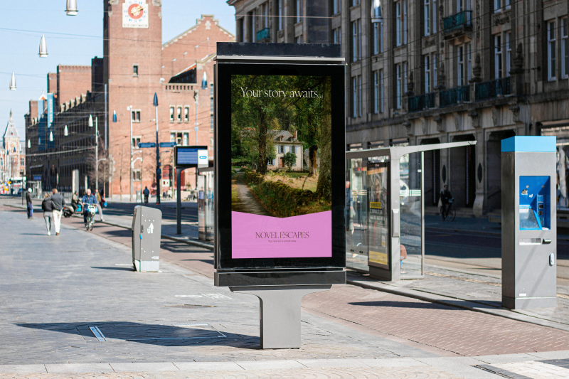 'Novel Escapes', a book travel service for classical literature set in the UK, aiming to immerse customers into a world of their favourite characters. 'Novel Escapes', a book travel service for classical literature set in the UK, aiming to immerse customers into a world of their favourite characters.