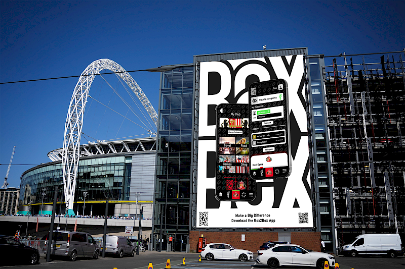 Box2Box billboard mockup Box2Box billboard mockup