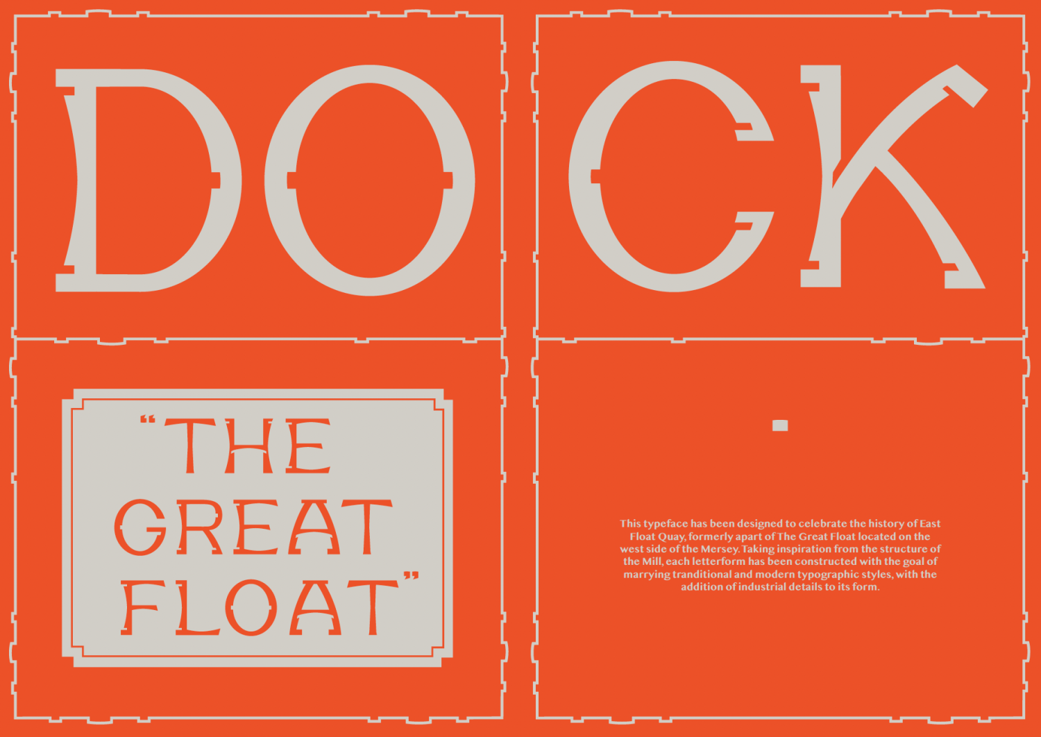 East Float typeface East Float typeface