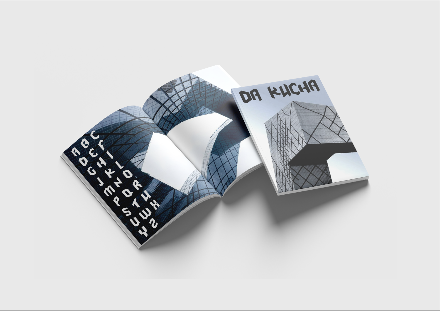 Designed a typeface for CCTV Headquarters in China Designed a typeface for CCTV Headquarters in China