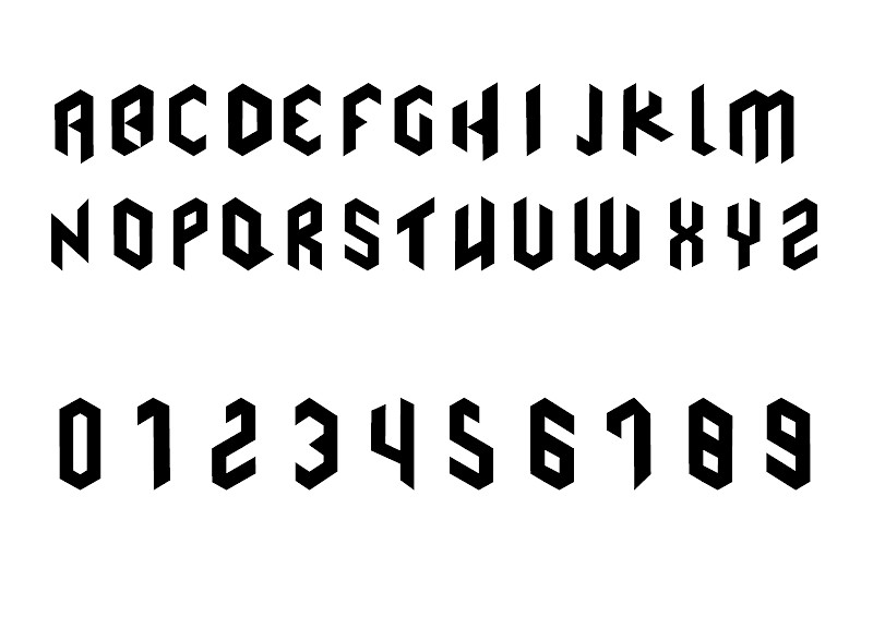 Designed a typeface for CCTV Headquarters in China Designed a typeface for CCTV Headquarters in China