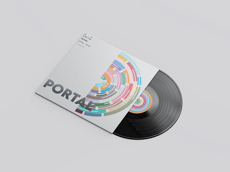 Designed front cover of vinyl record for G.F Smith Designed front cover of vinyl record for G.F Smith