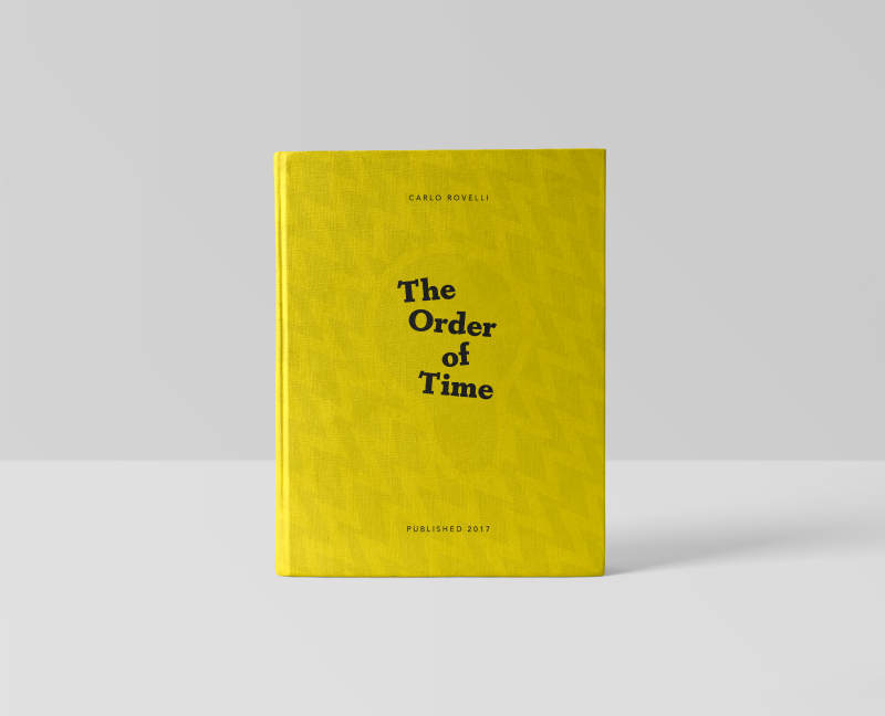 The Order of Time Book Cover The Order of Time Book Cover