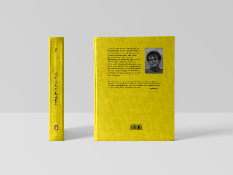 The Order of Time Book Cover The Order of Time Book Cover