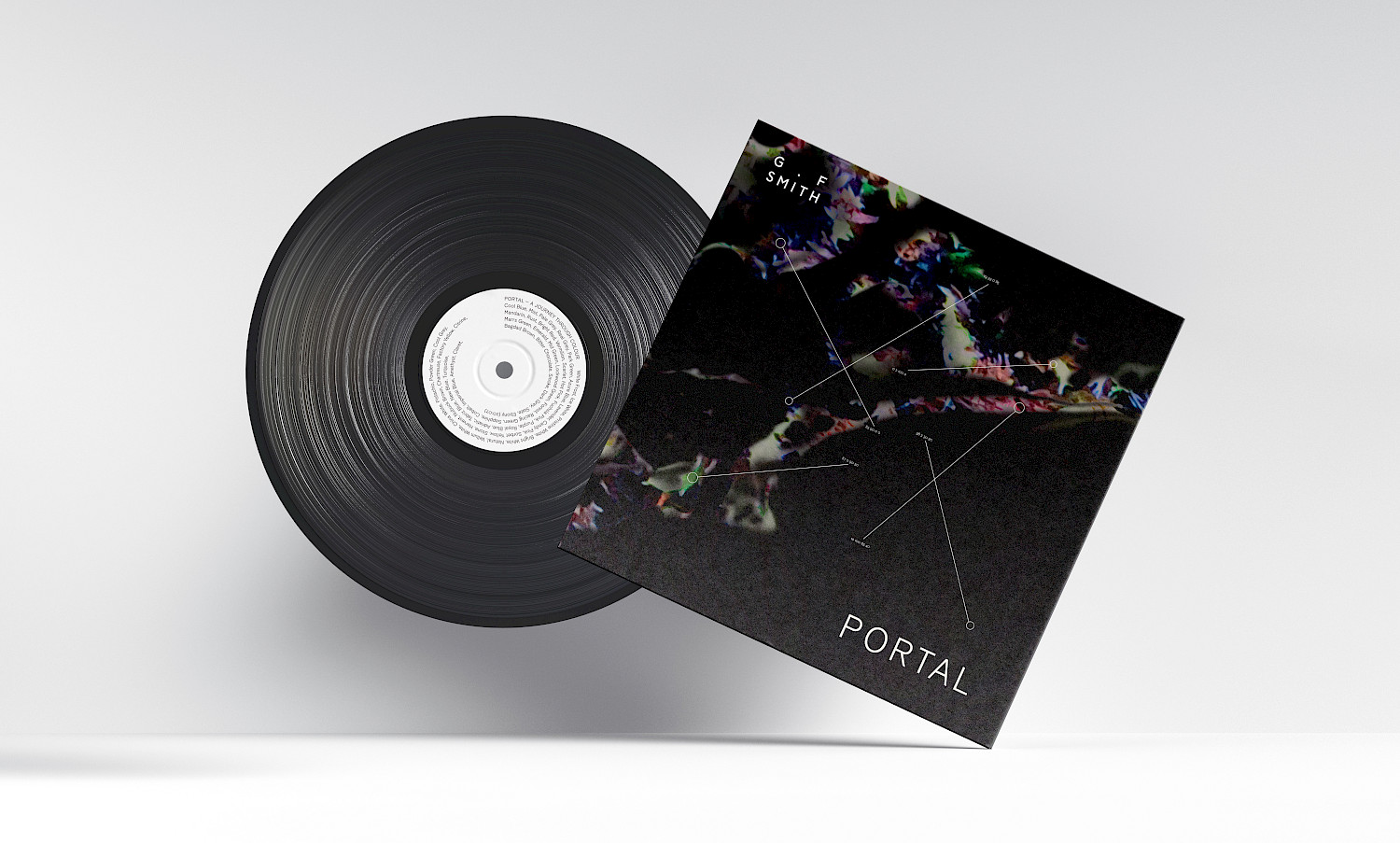 Vinyl sleeve designed for the G.F Smith Portal project Vinyl sleeve designed for the G.F Smith Portal project