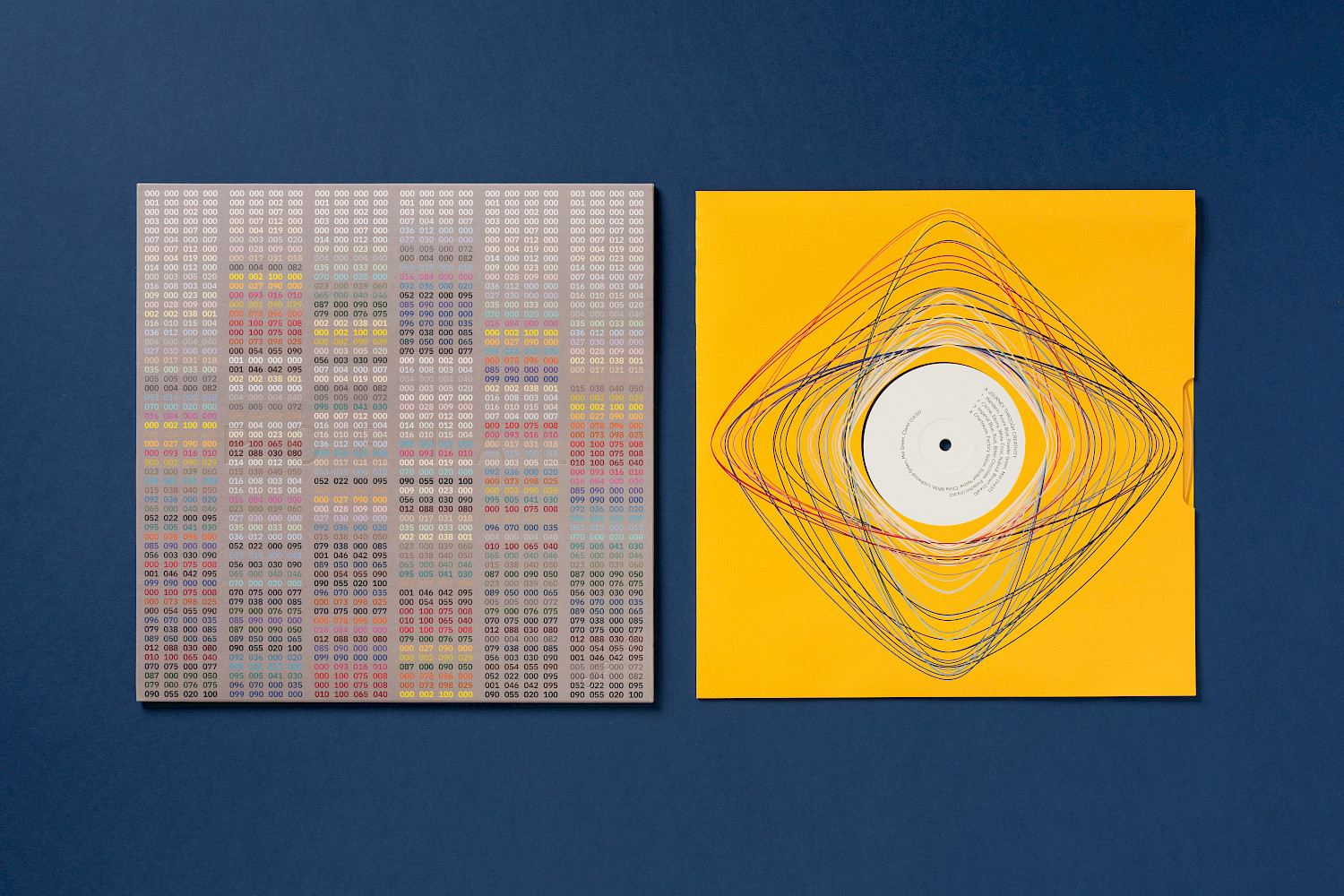 Vinyl sleeve design project in collaboration with G.F Smith. My design visualises the CMYK values of the 55 shades in the Colorplan range. Vinyl sleeve design project in collaboration with G.F Smith. My design visualises the CMYK values of the 55 shades in the Colorplan range.