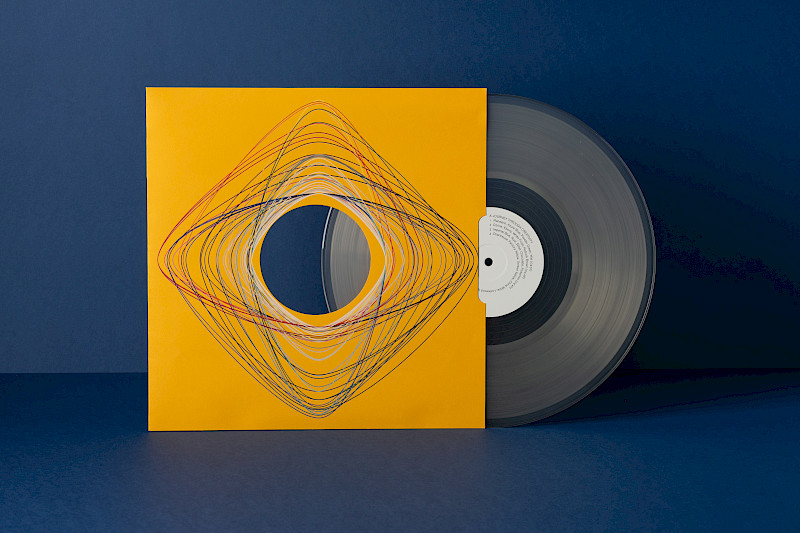 Vinyl sleeve design project in collaboration with G.F Smith. My design visualises the CMYK values of the 55 shades in the Colorplan range. Vinyl sleeve design project in collaboration with G.F Smith. My design visualises the CMYK values of the 55 shades in the Colorplan range.