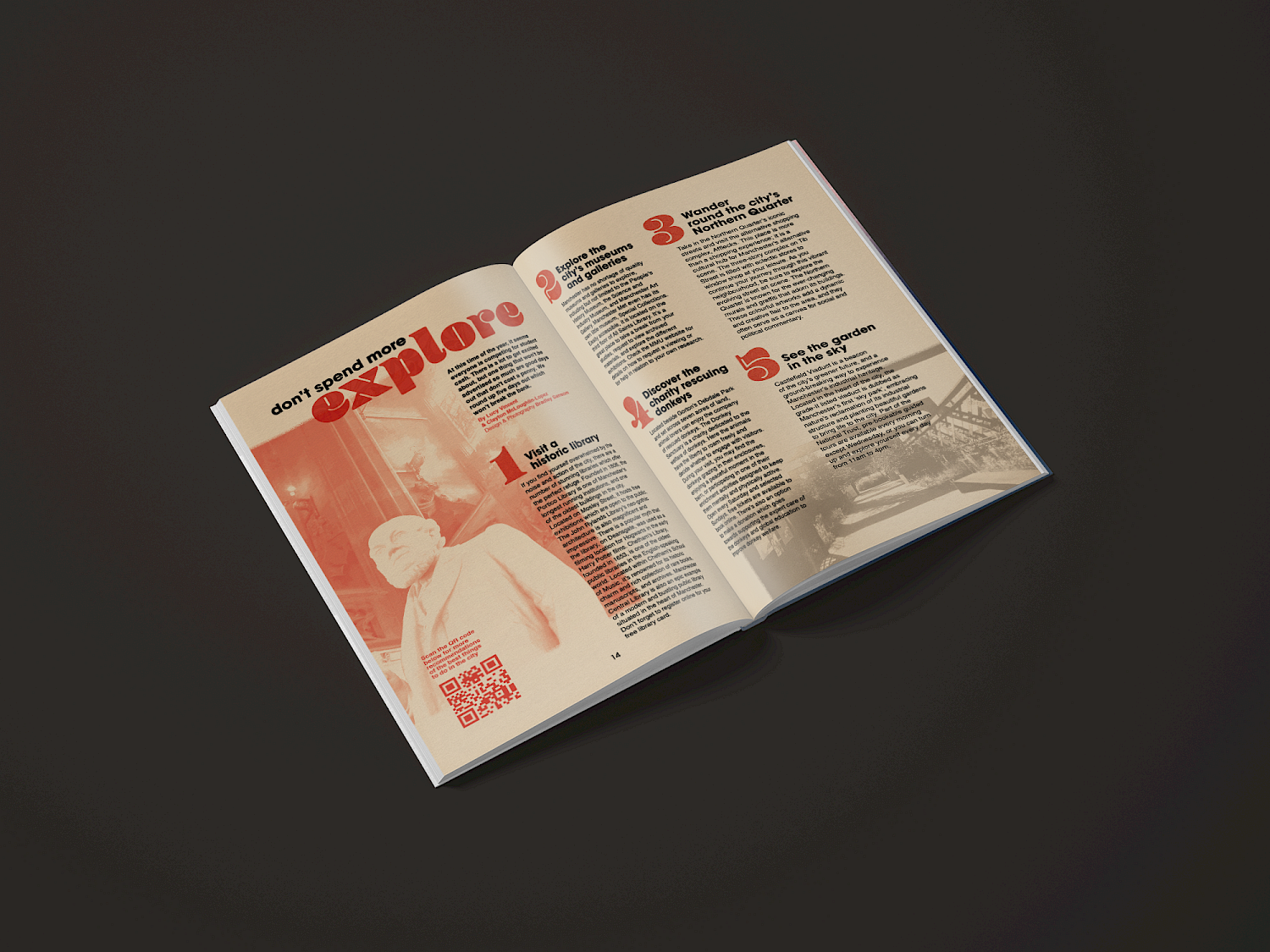 Spread designs for The FRESHERS Issue of aAh!, Manchester Met's student-led arts and culture magazine. Spread designs for The FRESHERS Issue of aAh!, Manchester Met's student-led arts and culture magazine.